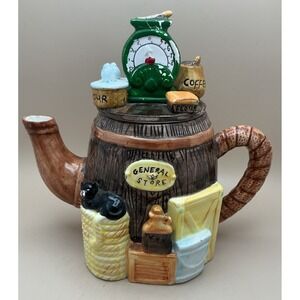 Vintage Cardinal General Store Ceramic Teapot, 1994.